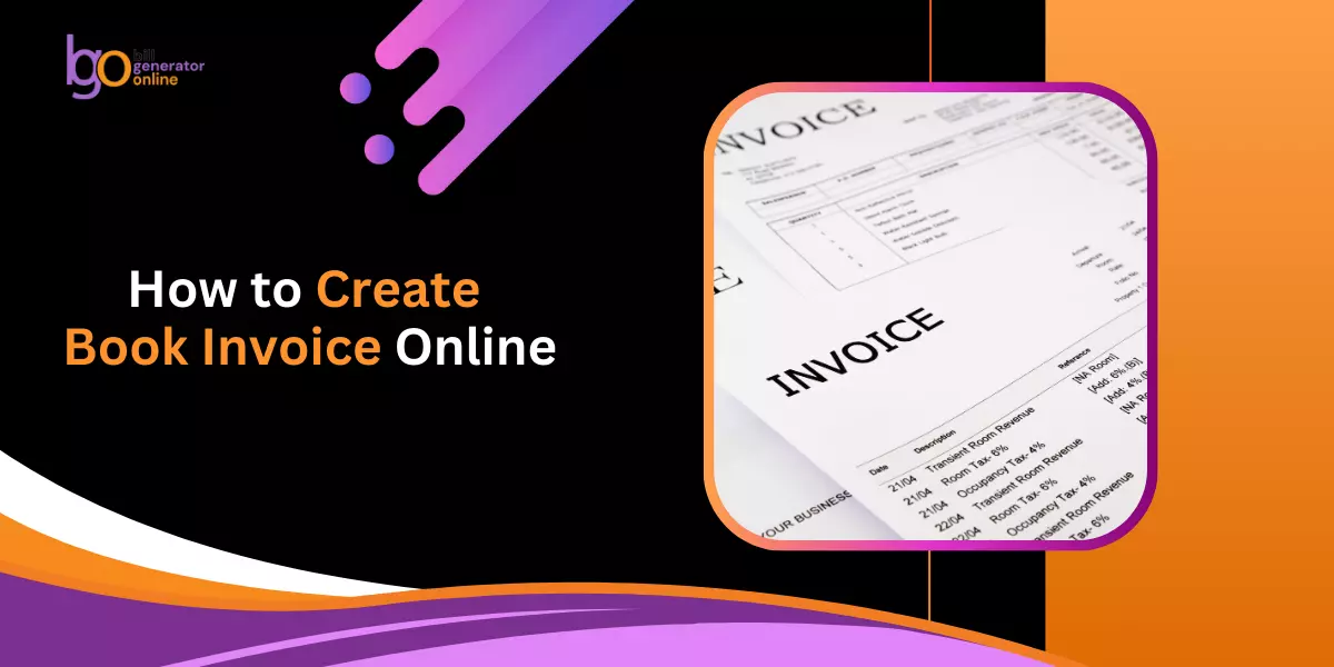 How to Create Book Invoice Online